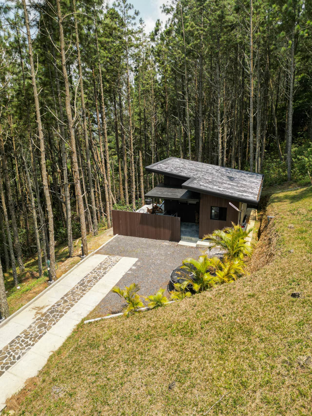 Escape to the pines at this beautiful eco vacation rental in the Panama mountains.