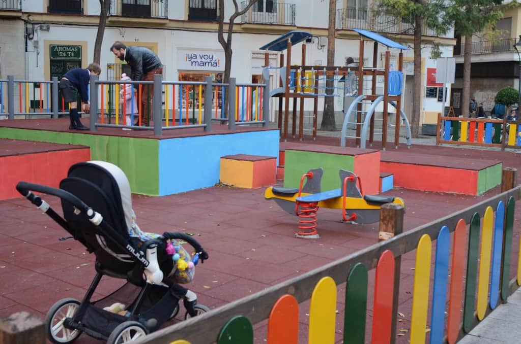 Plaza del Progreso Jerez ideal para niños