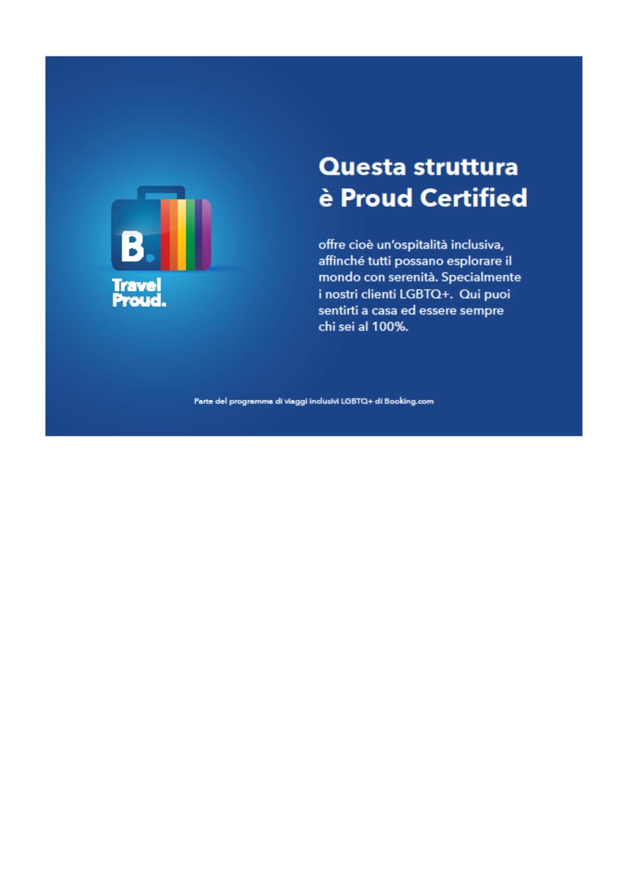 Struttura Proud Certified