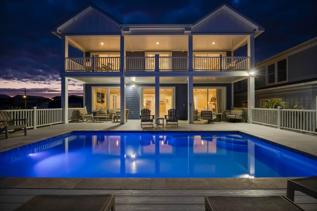Periwinkle Pool Evening