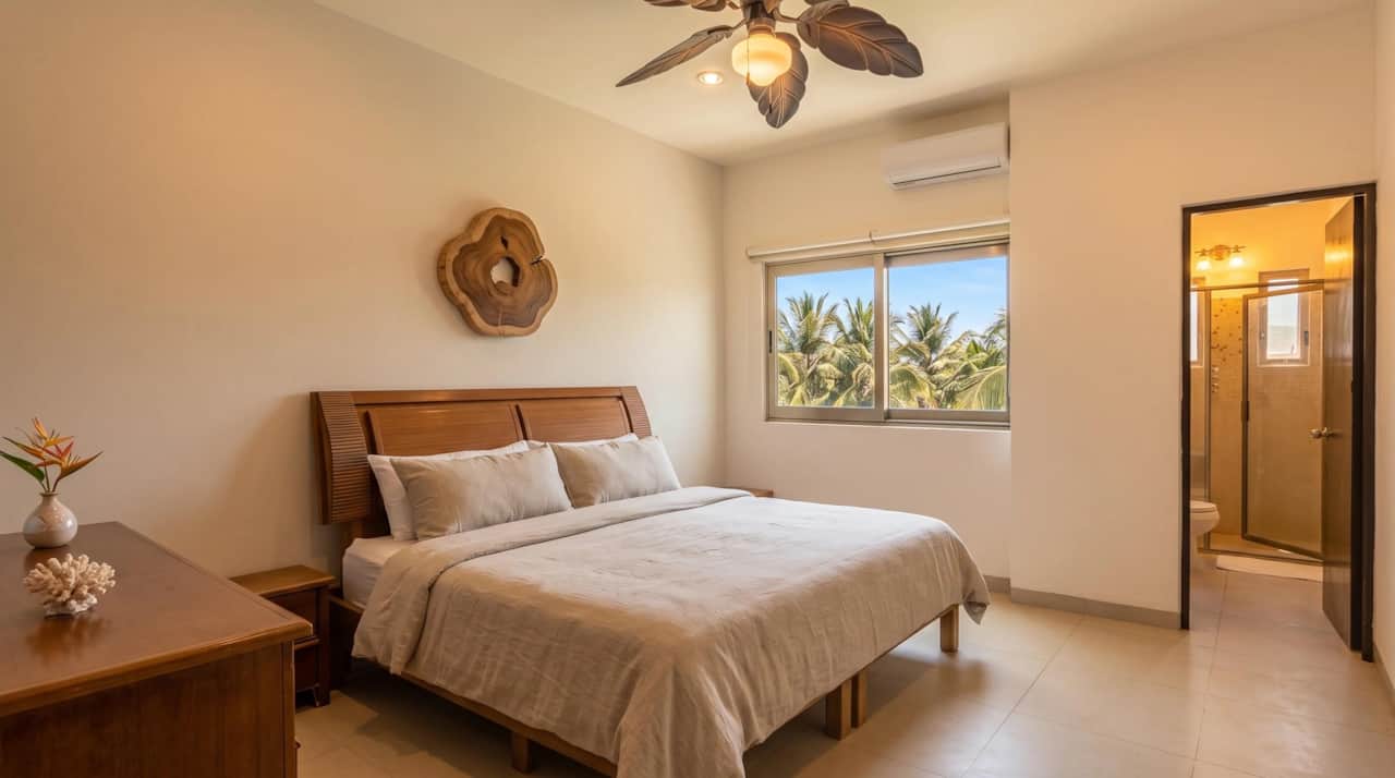 Spacious Rear Bedroom with King Sized Bed