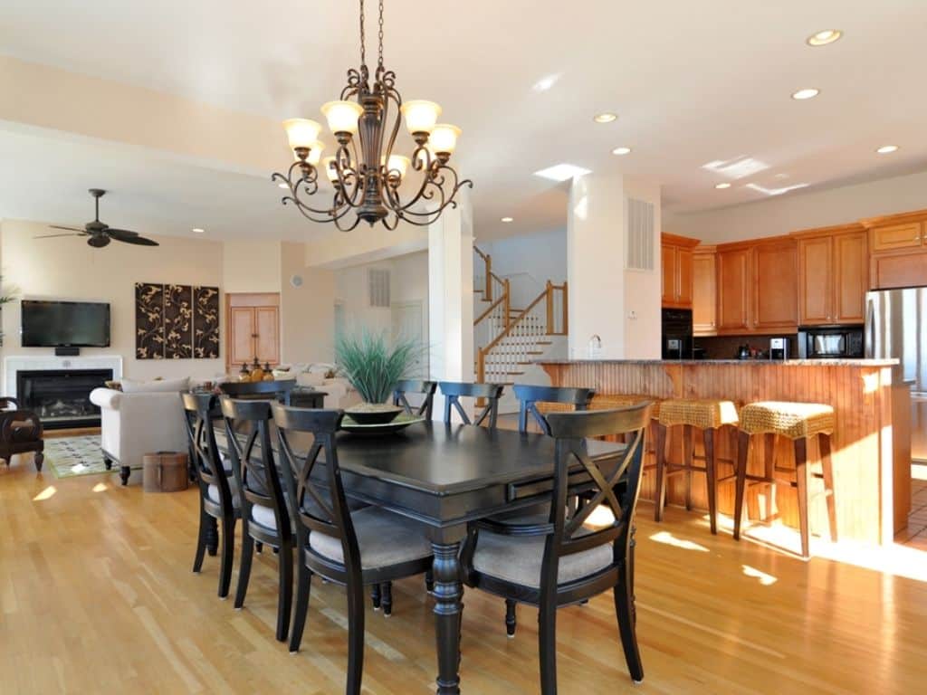 Dining, Living and Kitchen - Open and Airy. Dining, Living and Kitchen - Open and Airy.
