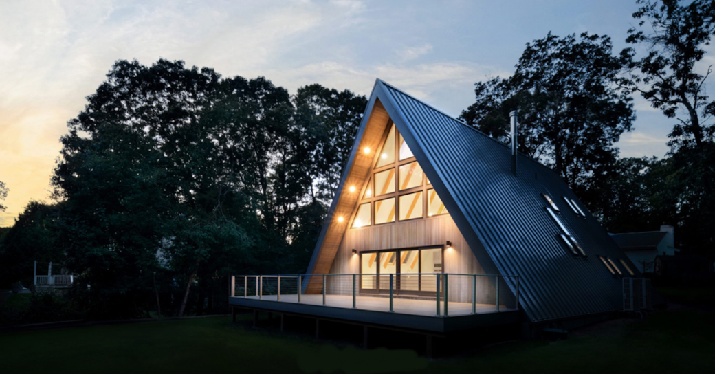 Bayframe at dusk. Architecture defined by light.