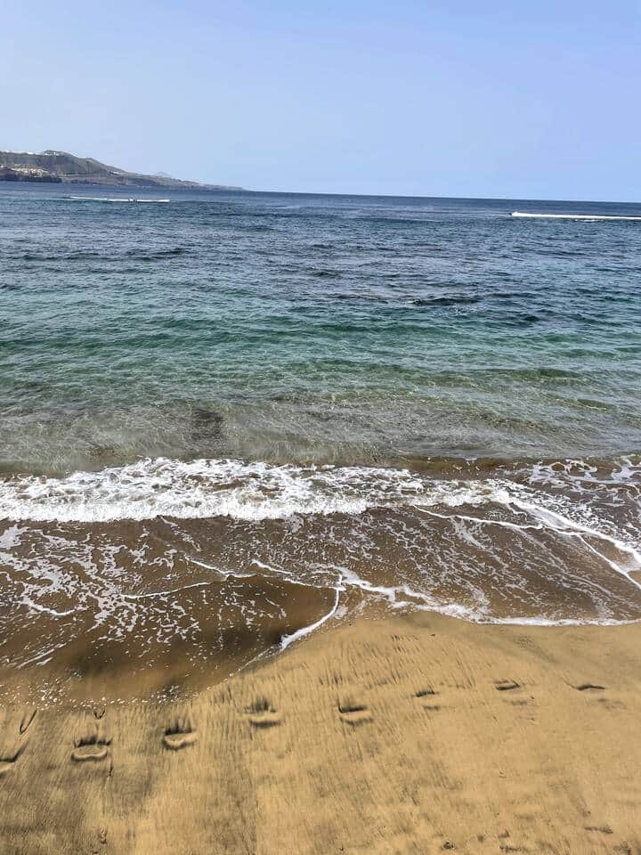nearby beach, Las Canteras