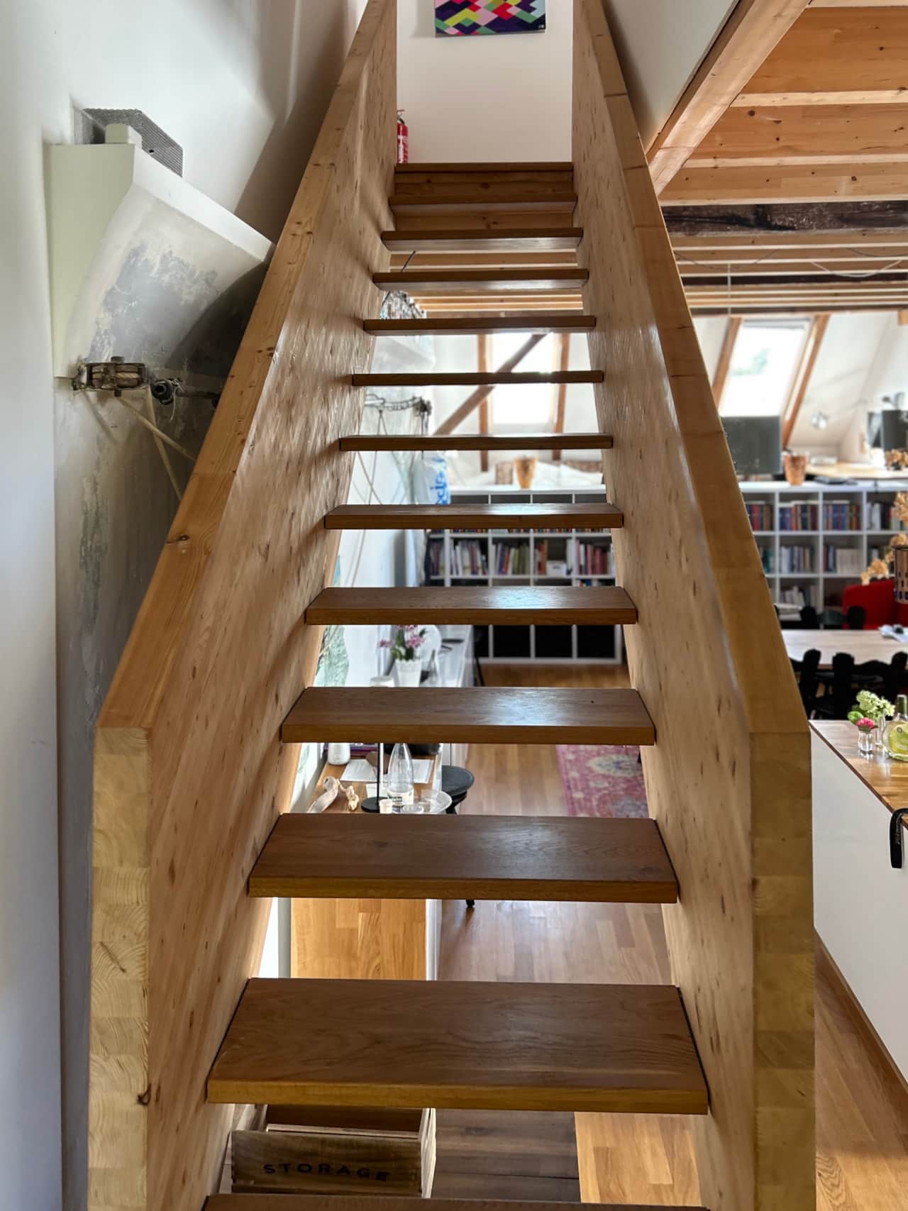 Treppe zum OG
