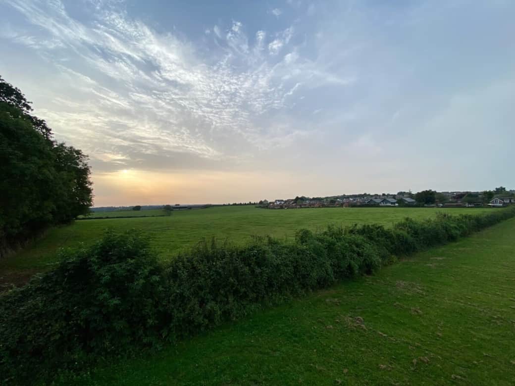 Views from property - adjoining fields & footpath walks