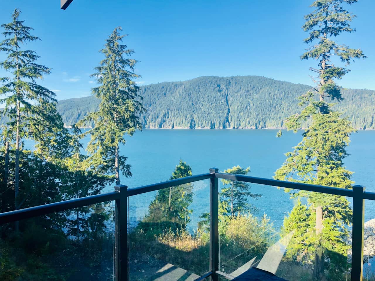View from deck 