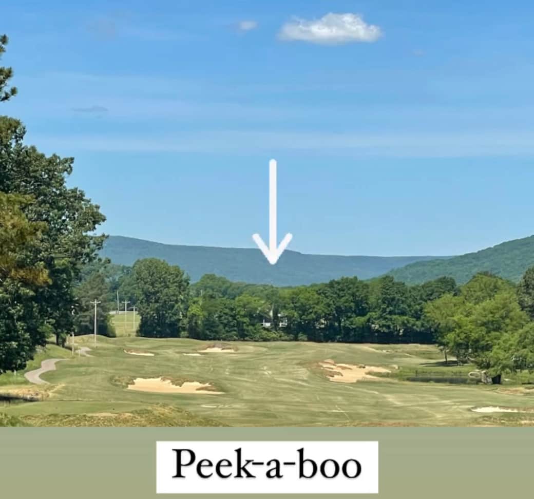 Peekaboo...The Ranch hiding behind #1