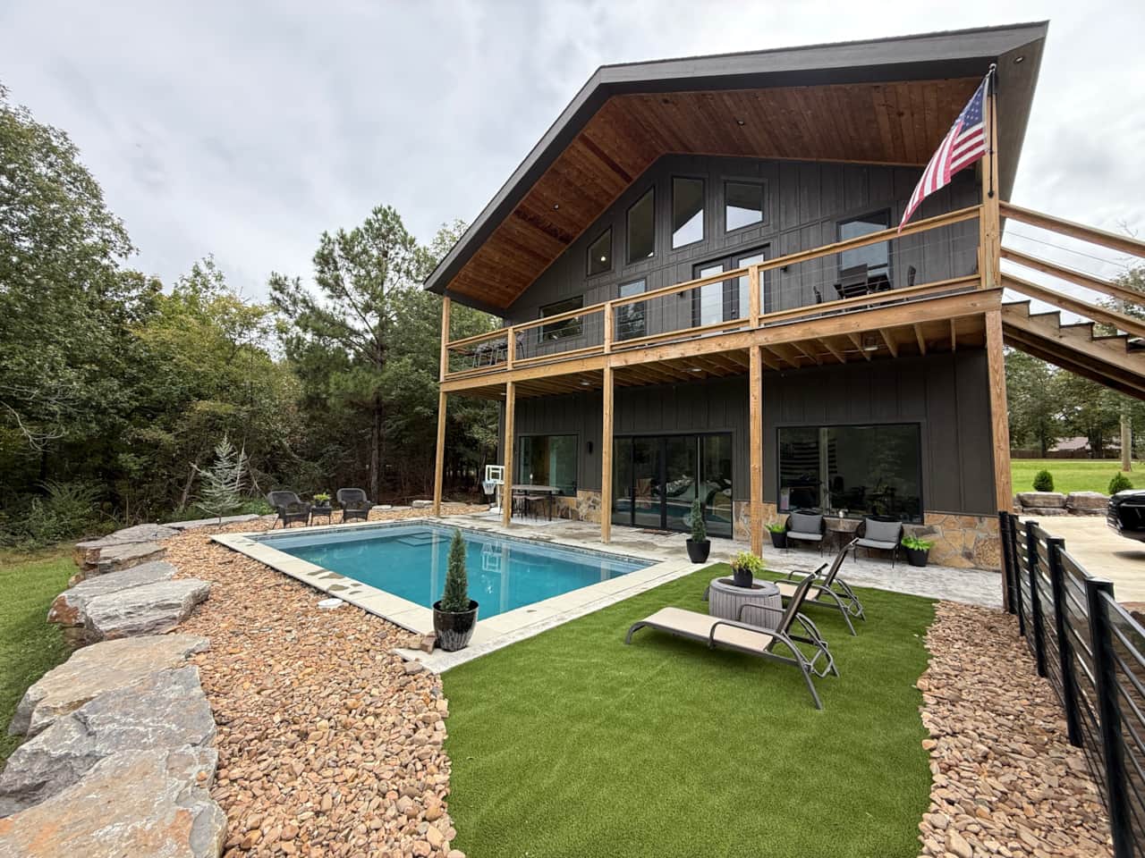 Back yard 