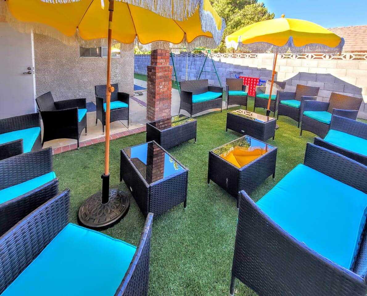 Exterior Lounging Area