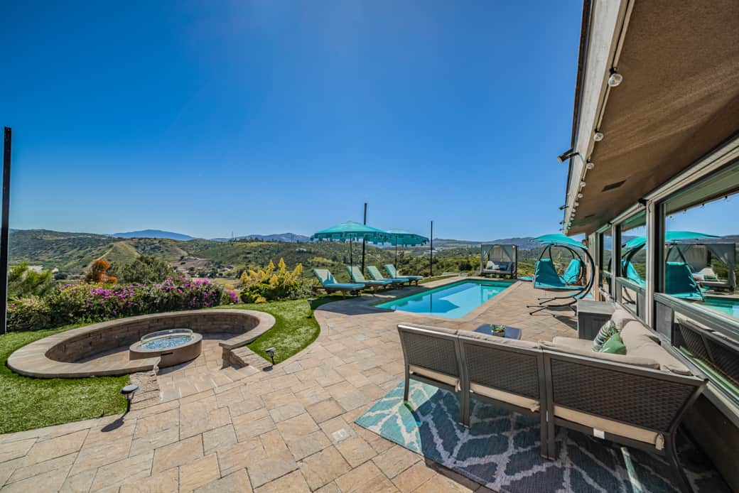 Pool Area & View Pool Area & View