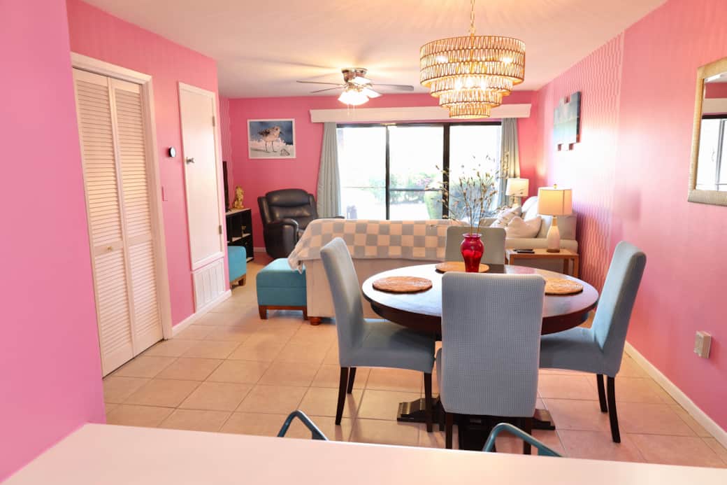 View of living space