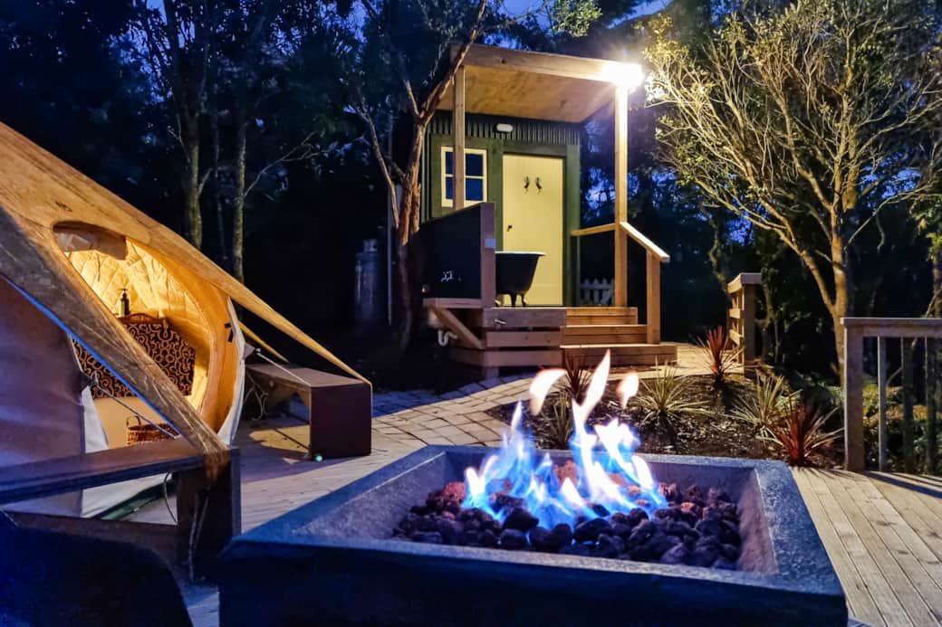 Relax and unwind next the glamping tent fire Relax and unwind next the glamping tent fire
