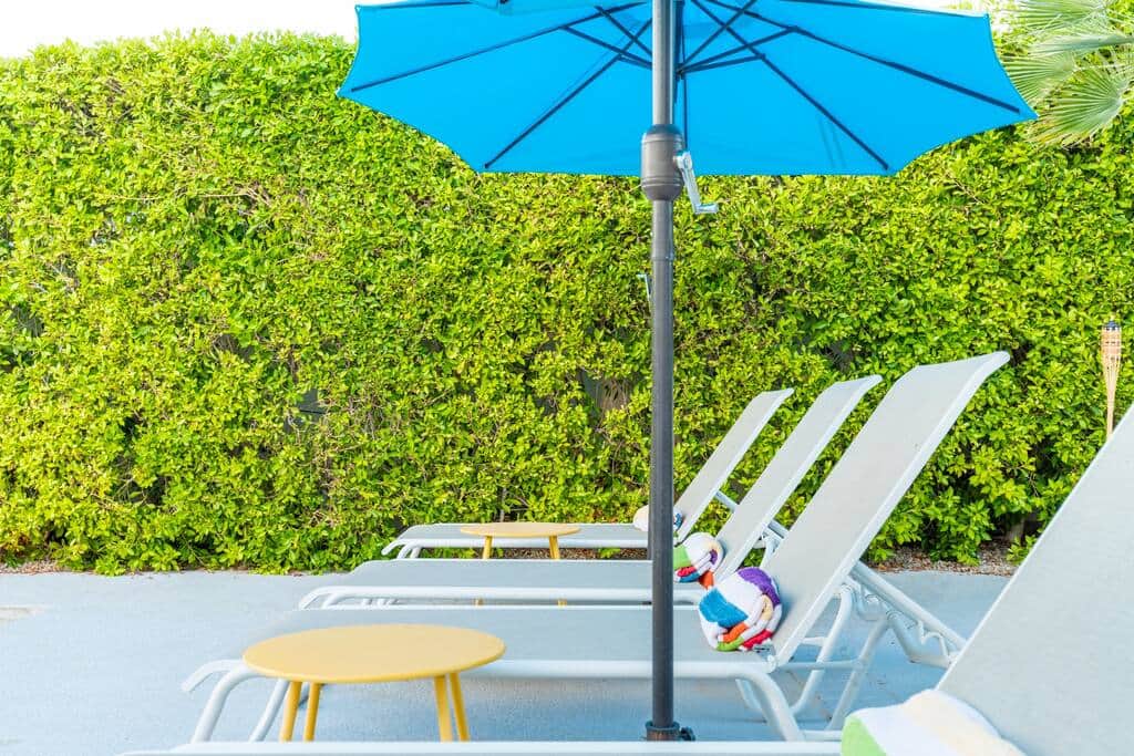 Lounge by the pool
