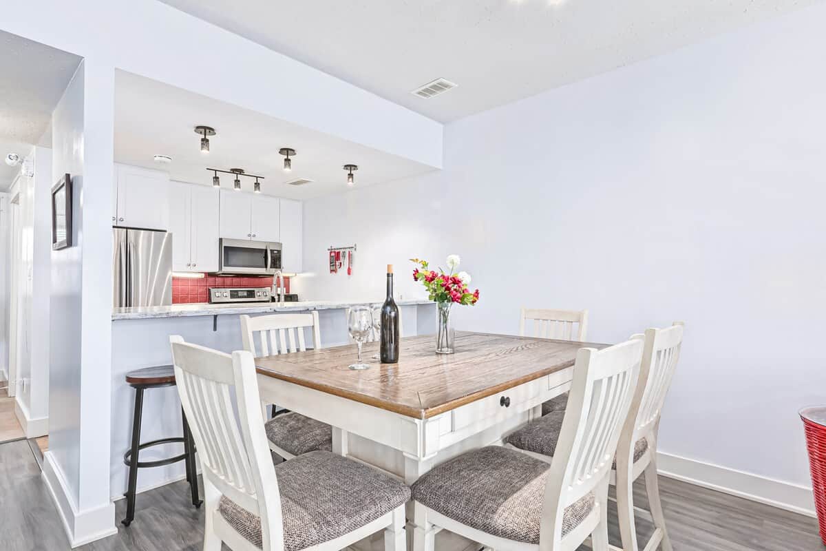Lovely dining area