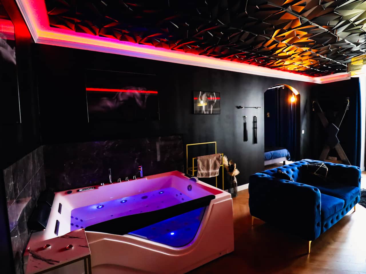Love room ambiance romantique