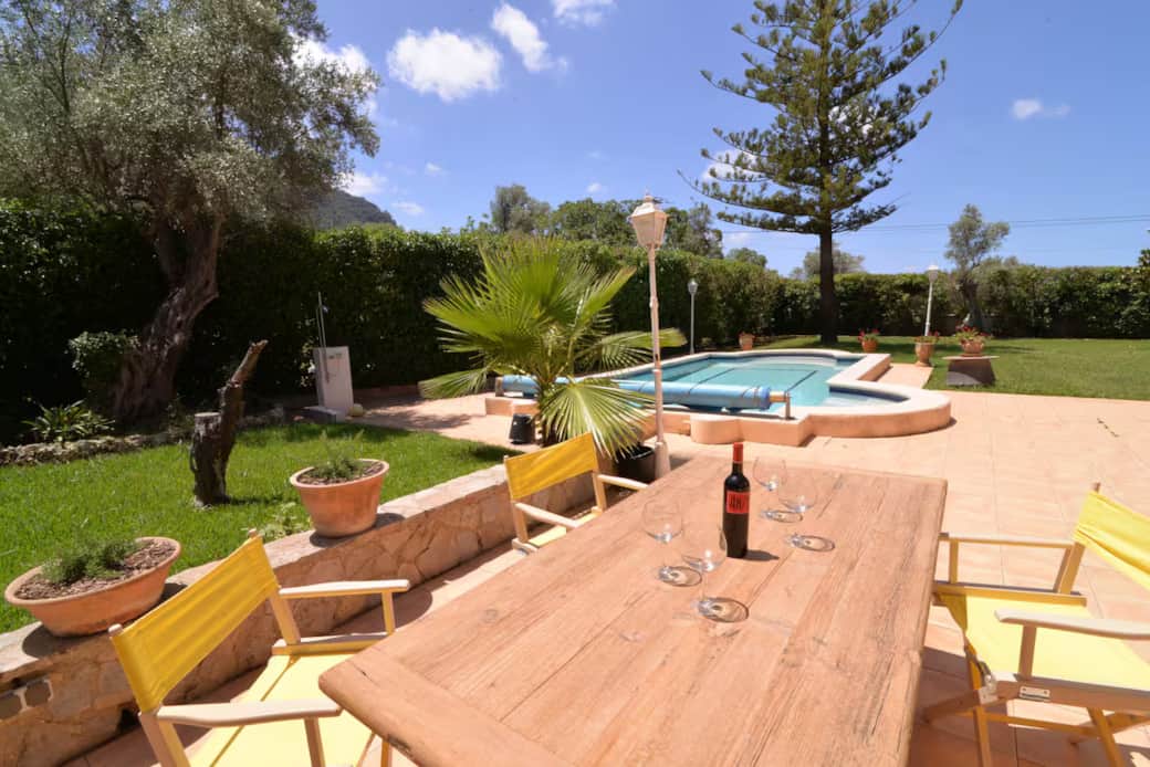 Villa valldemossa terraza