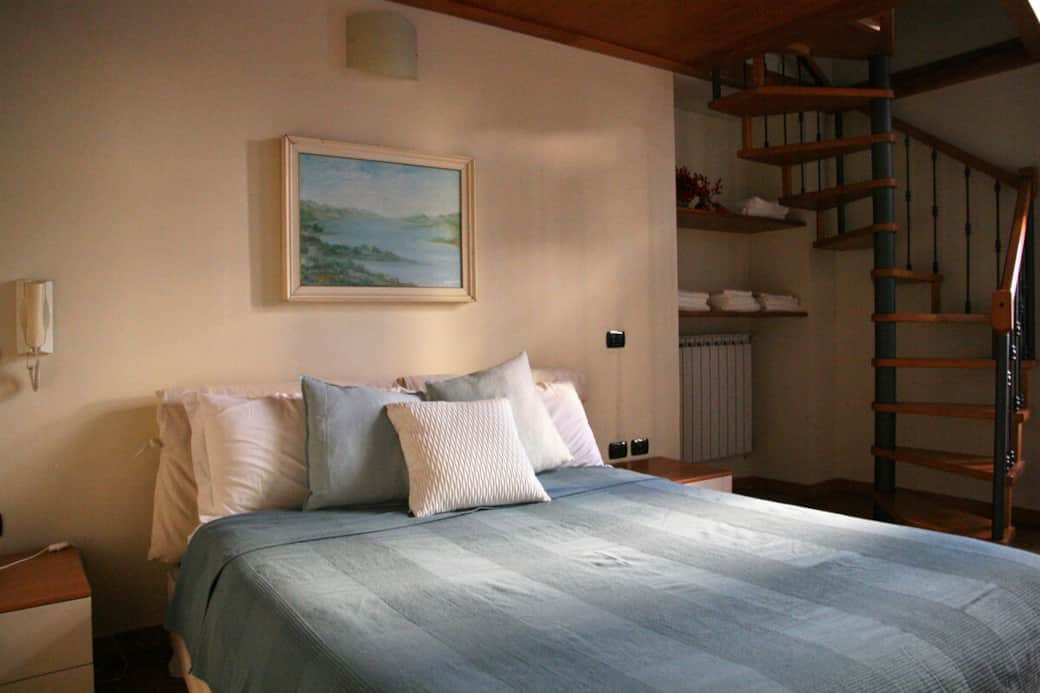 View of the main bedroom