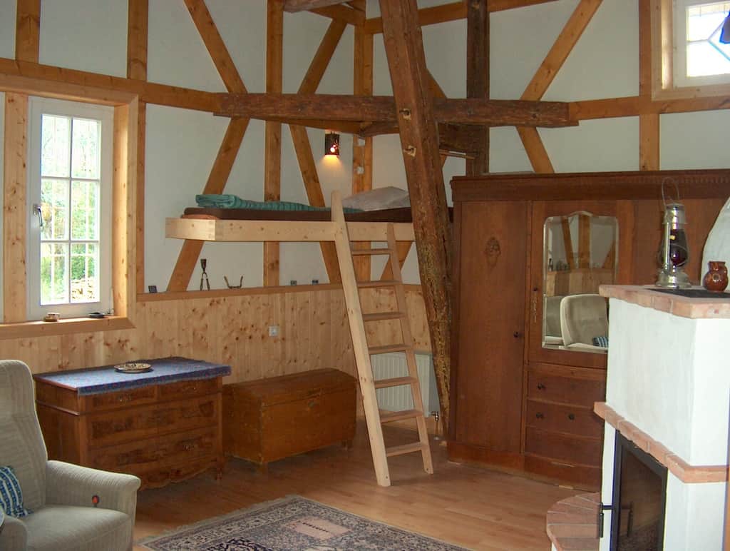 Das Schwalbennest, ein offener Schlafplatz