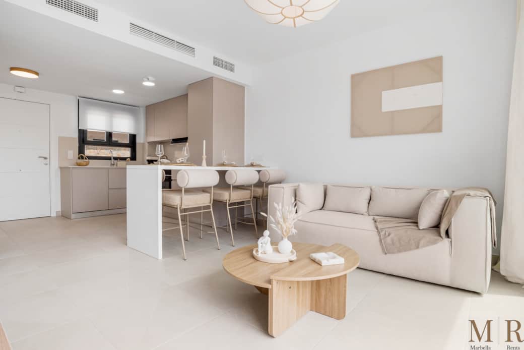 Modern open plan living.