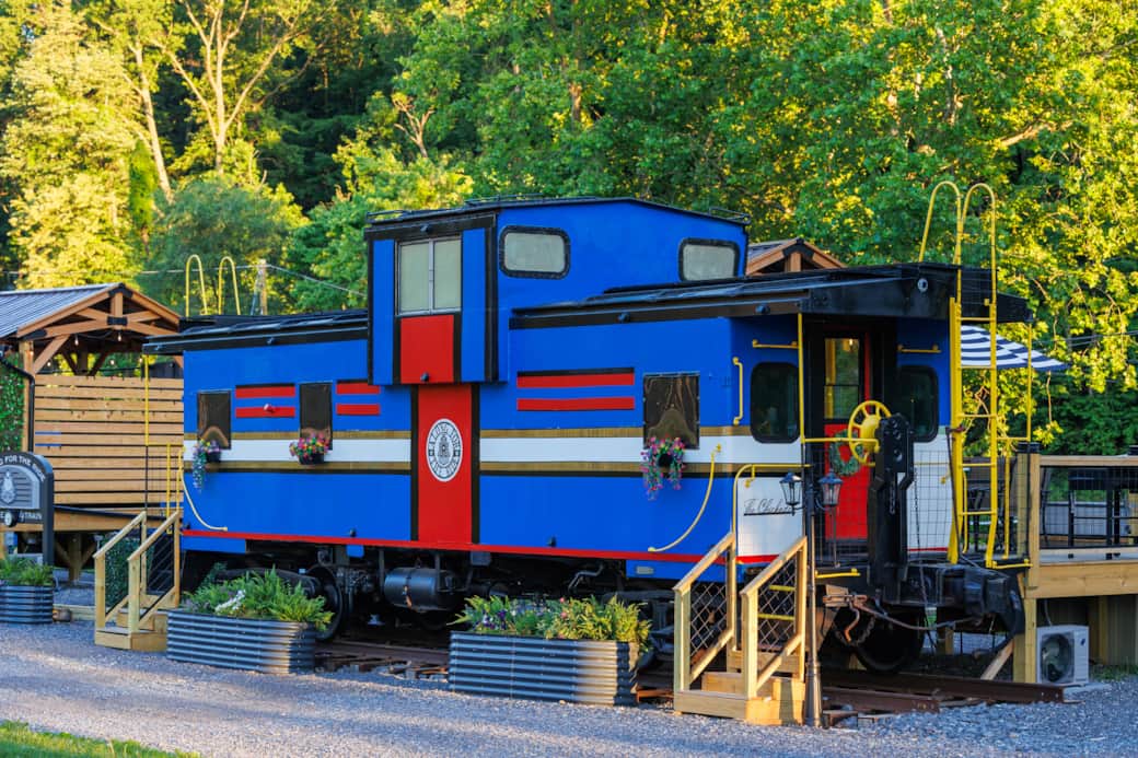 The Chickadee Cupola Caboose