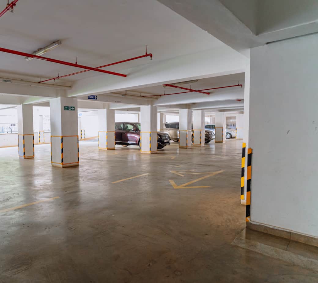 Dedicated parking space