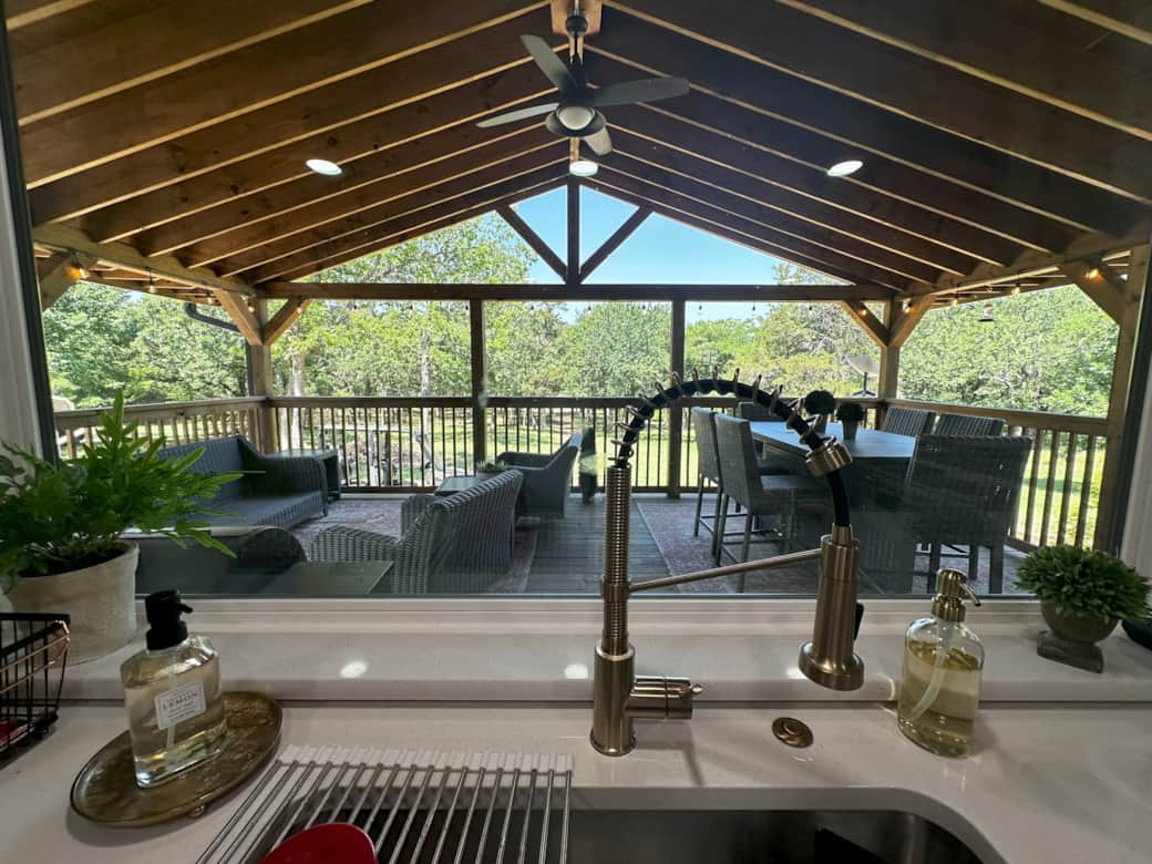 View From Kitchen