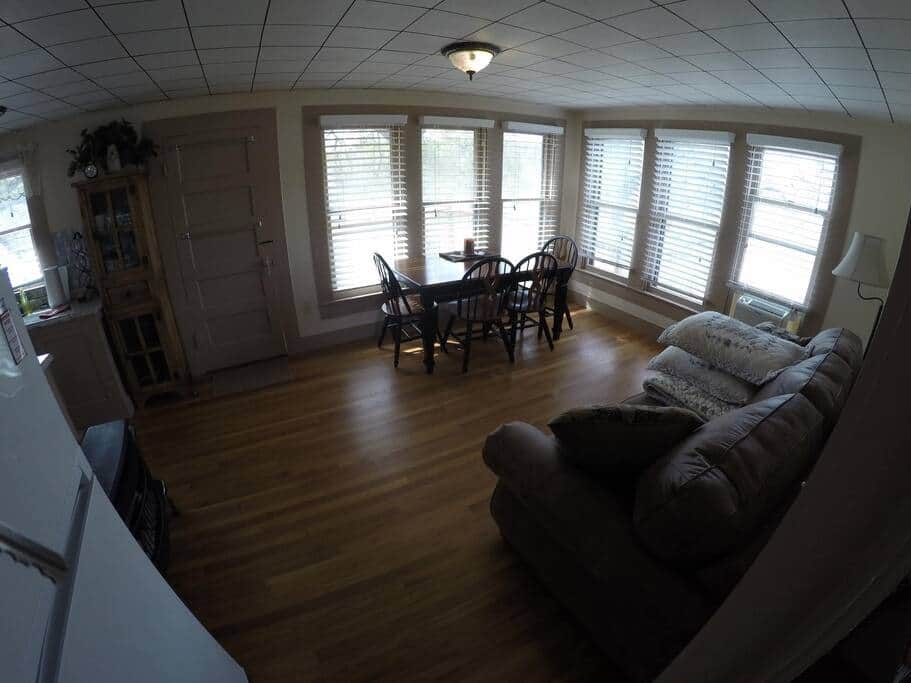 cabin living area