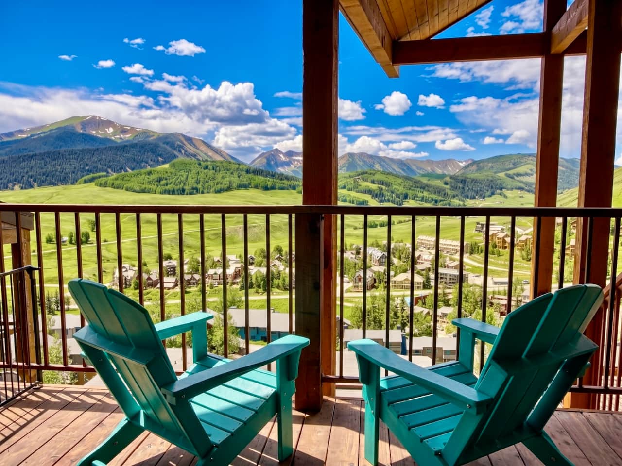 Enjoy the view from one of the highest elevation condos in CB!