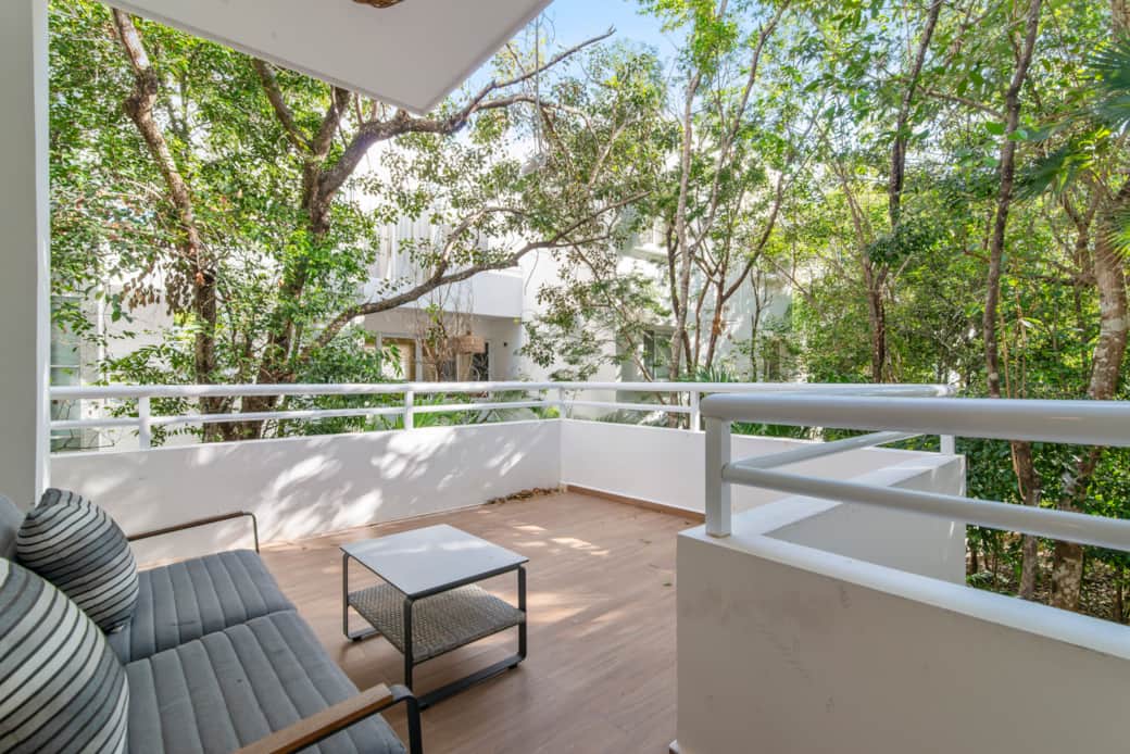 Step outside to your private patio oasis, perfect for morning coffee and tranquility.