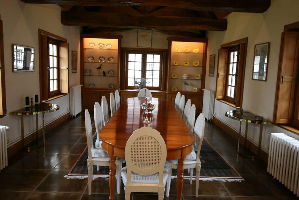 salle à manger table de 4M95/1M12