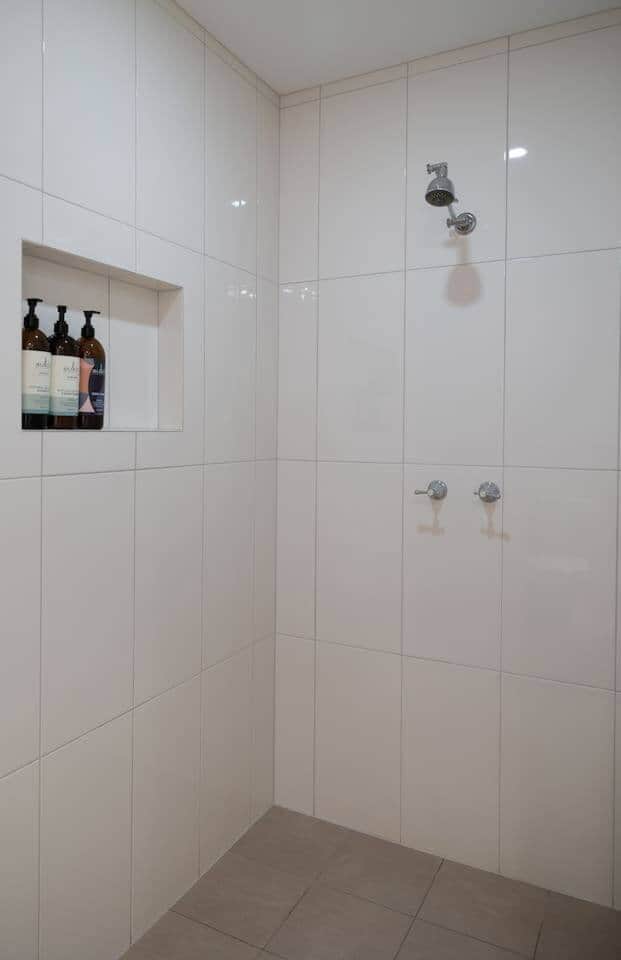 Large Upstairs Shower