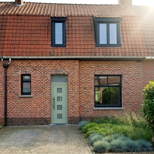 Front of the house visualisation, AI generated