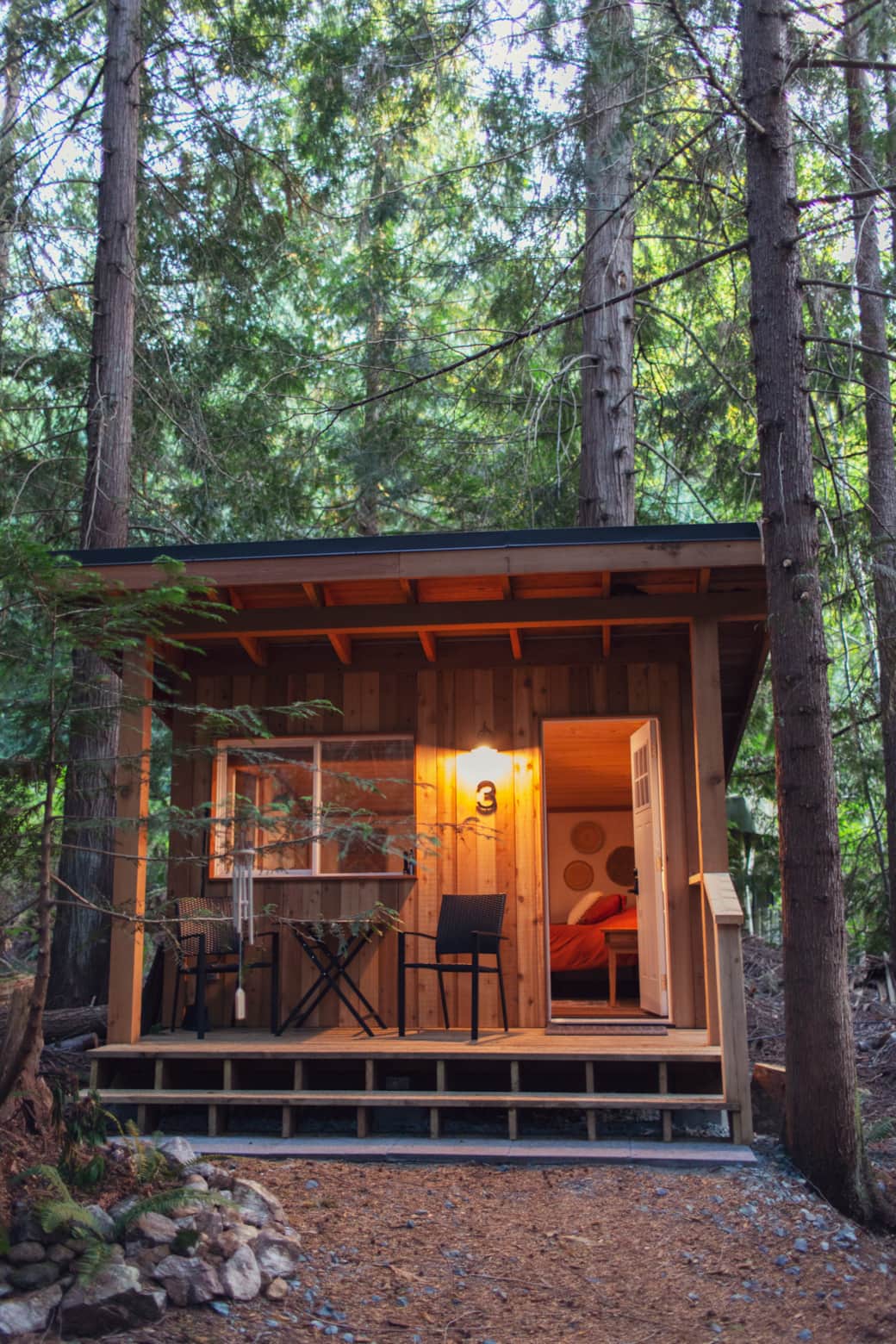 Cabin 3 at Dusk