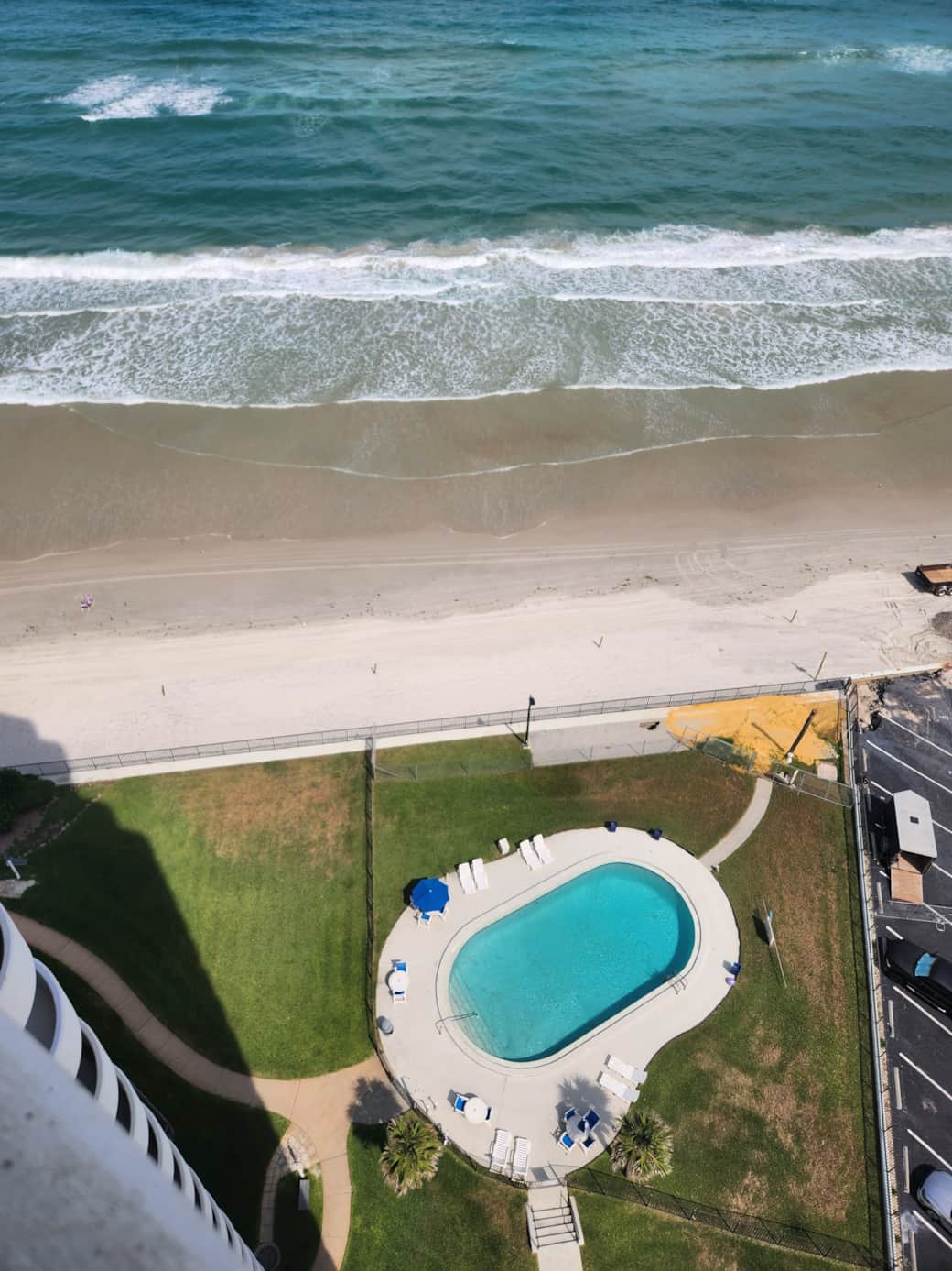 Pool and Beach Views 