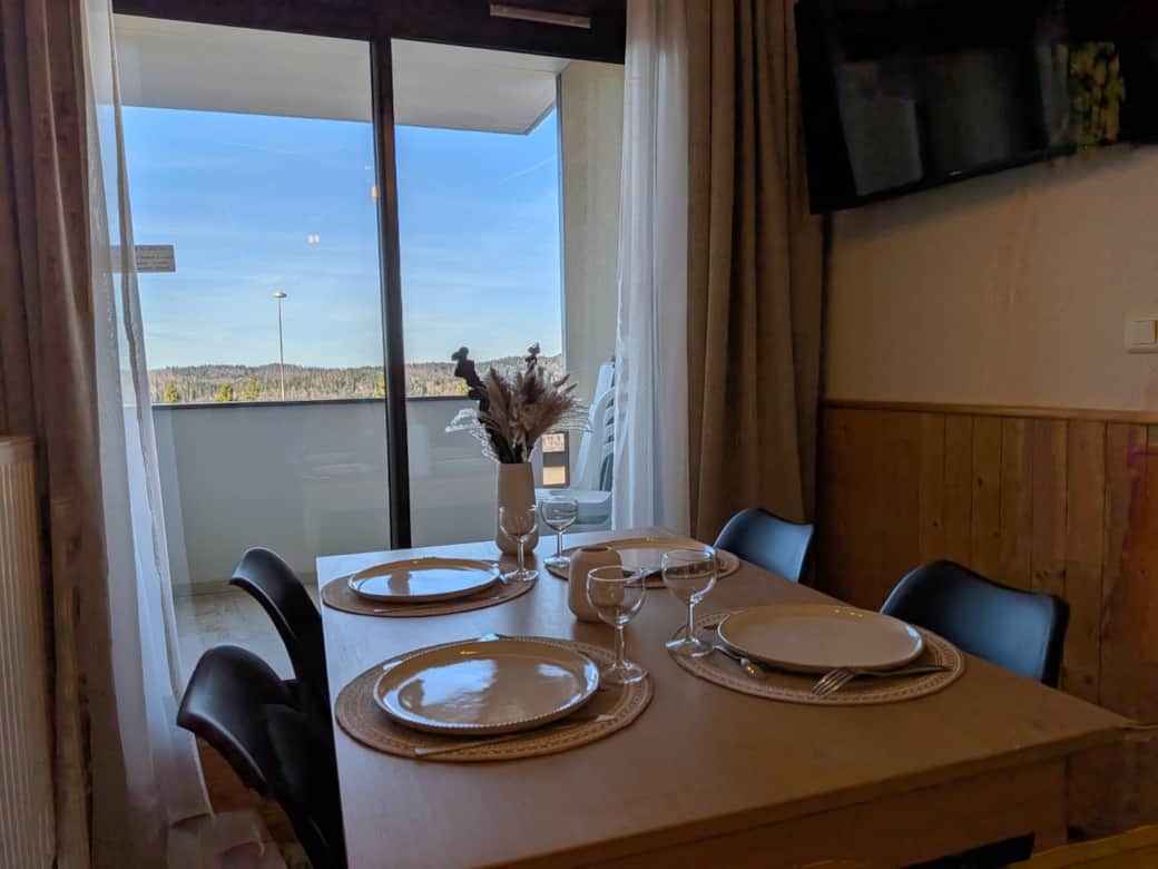 vue sur les montagnes du jura