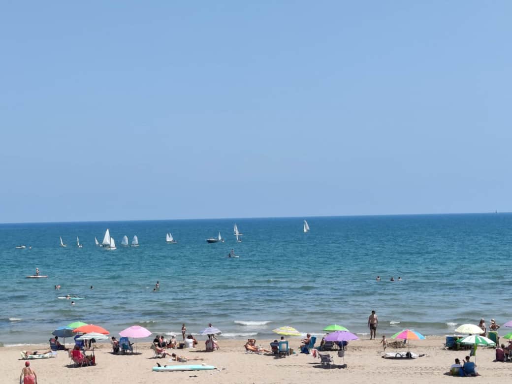 Sea views from the apartment - www.olivamar.com Sea views from the apartment - www.olivamar.com