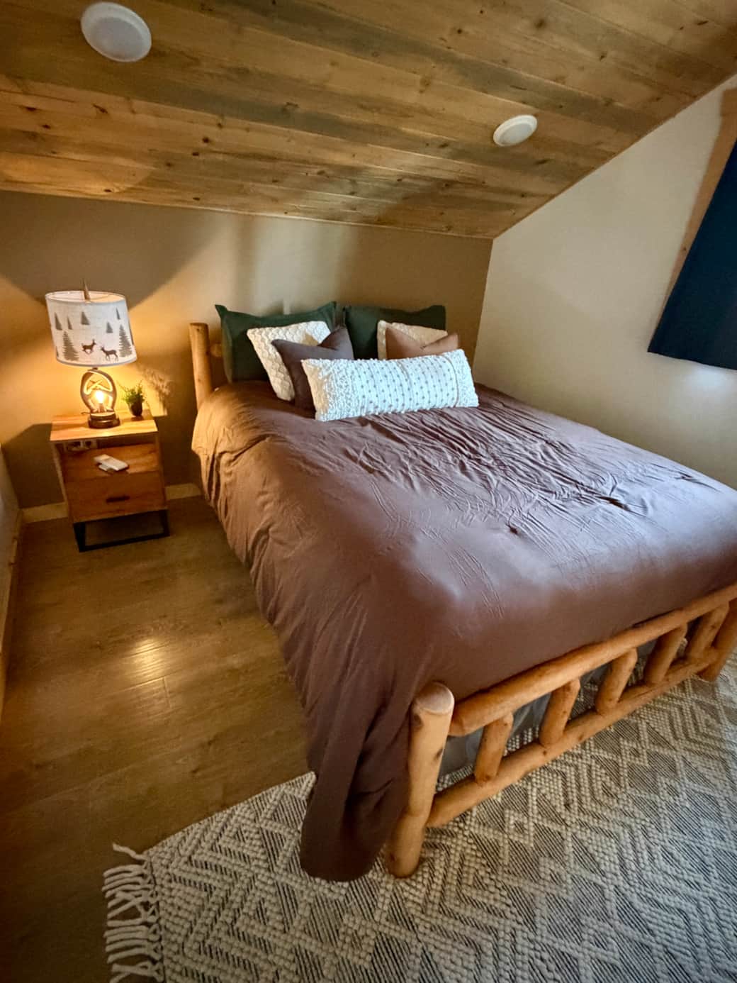 Another beautiful cozy Queen bedroom on the second floor with a full attached bathroom!