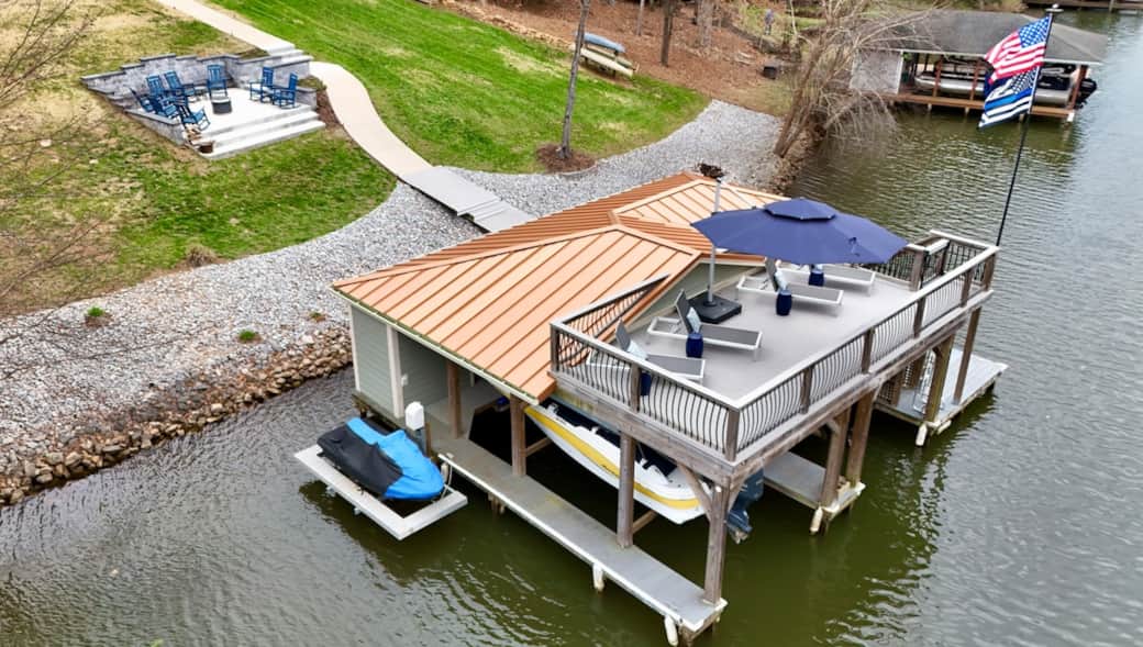 The boathouse