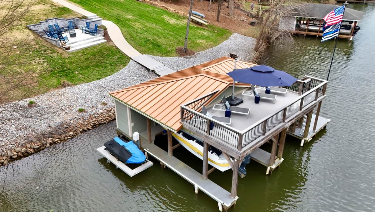 The boathouse