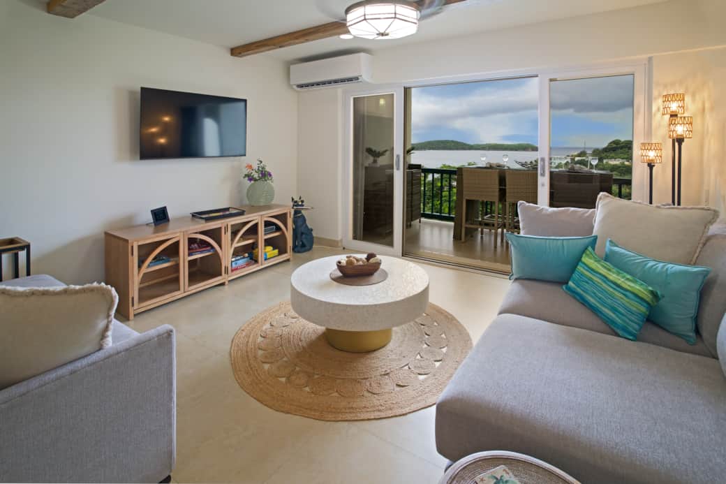 Great Views From Large Living Room With Ocean Views