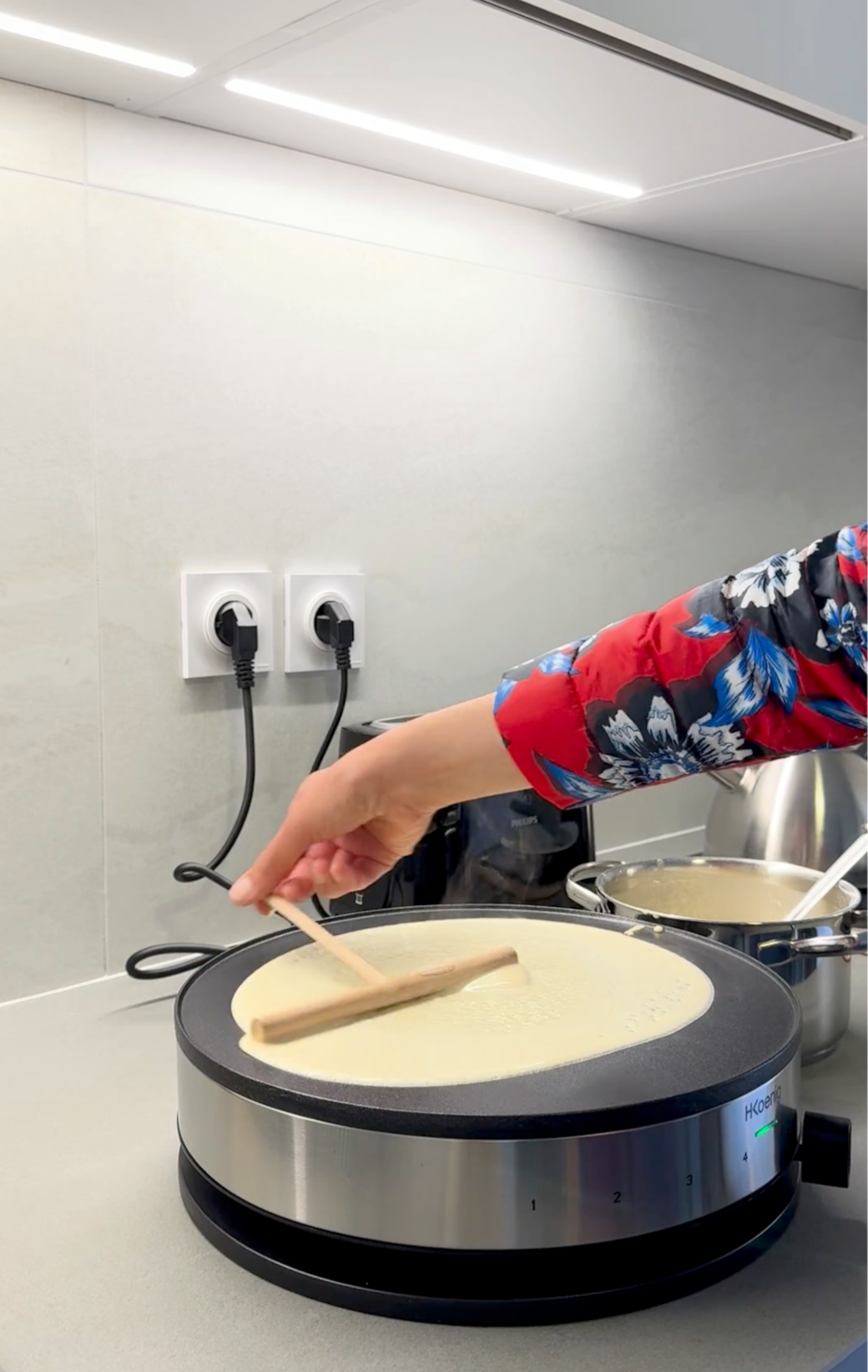 Crêpe machine