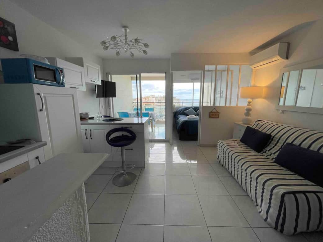 Vue transversale - Le Petit Paradis Canet Plage