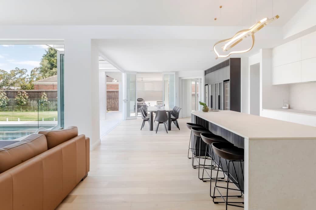 Bi-fold doors bring the outside in for the ultimate lifestyle experience