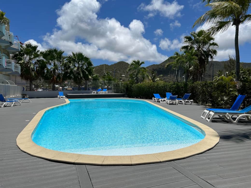 Dive in our beautiful pool