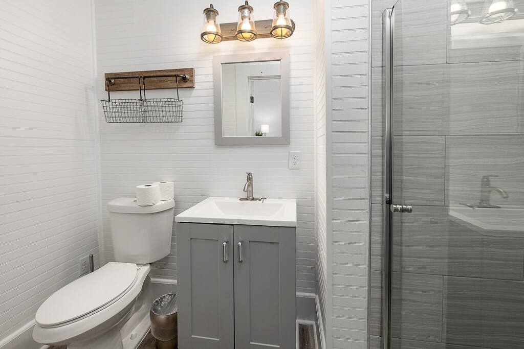 En suite off of first king bedroom