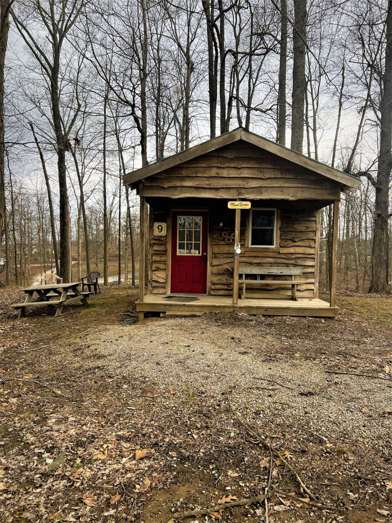 "Miss Dixie" Camping Cabin 9 Pet Friendly in Jackson Township