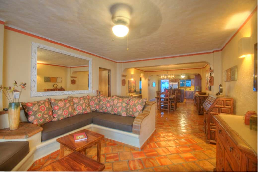 Comfortable seating to relax after a day at the beach