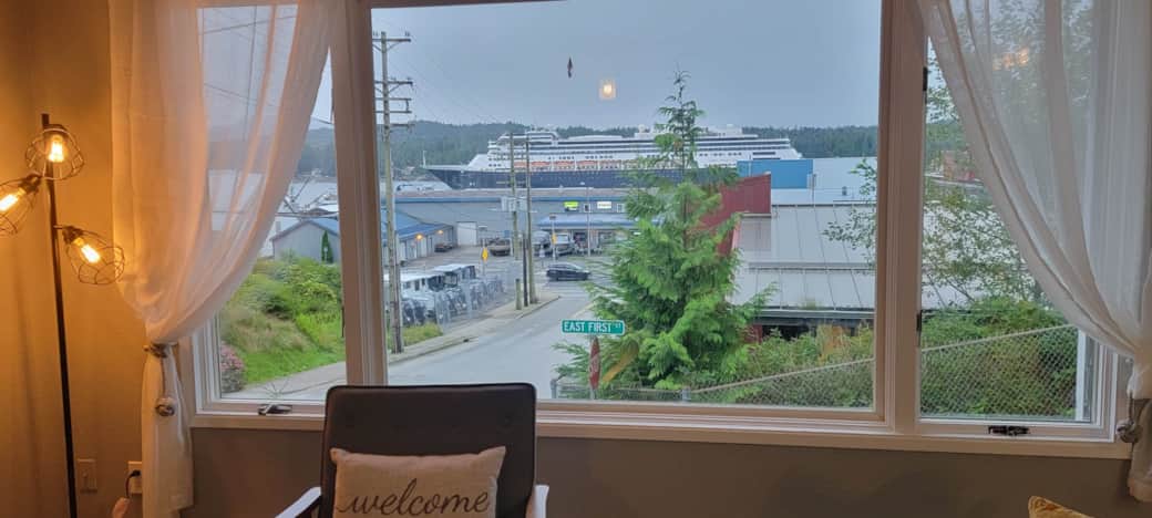 Cruise ship views!