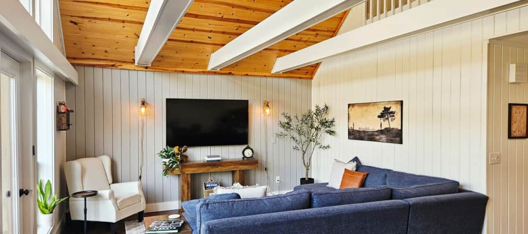 Open floor plan Open floor plan